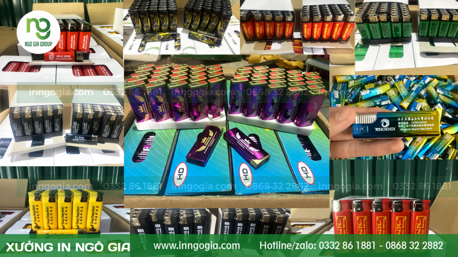 Bật lửa làm quà tặng, quảng cáo