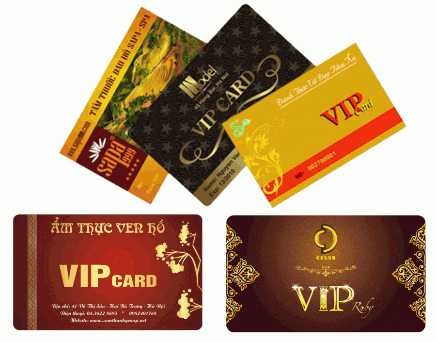 in thẻ vip tại hà nội